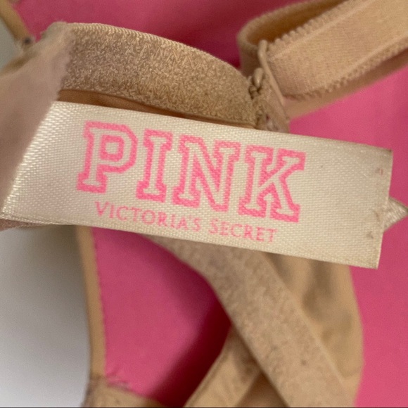 Pink Victoria’s Secret nude underwire push up bra 34D - Picture 6 of 6